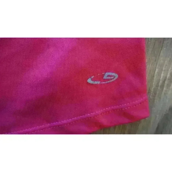 C9 by Champion Women's Hot Pink SHORT SLEEVE SEMI FITTED Short Sleeve Shirt, Siz - Picture 6 of 12